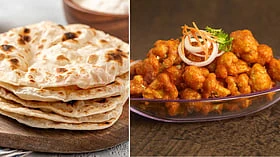 ருசியான காலிஃப்ளவர் ஃப்ரையும், செரிமானத்திற்கு உகந்த புதினா சப்பாத்தியும்!