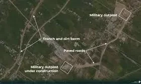 Satellite images show Israeli military expansion in Gaza, reconstruction stalls: report