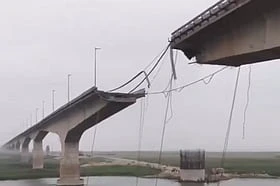 Vikramshila Bridge Suffers Structural Failure Mid-Repair, Key Span Collapses Into Ganges, Traffic Severely Disrupted