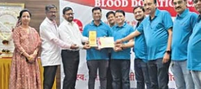 नवकार फ्रेंड्स सर्कल द्वारा 162 बैग रक्त का संकलन