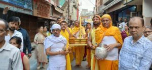 महावीर जयंती देवबंद पर उमड़ा जनसैलाब, निकली विशाल शोभायात्रा