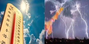 కొన్ని ప్రాంతాల్లో ఎండతీవ్రత, పిడుగులతో కూడిన వర్షాల ప్రభావం: ఆంధ్రప్రదేశ్ రాష్ట్ర విపత్తుల నిర్వహణ సంస్థ