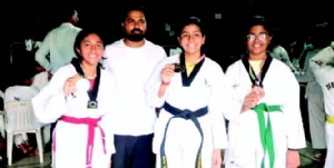 विद्या वैली स्कूल के ताइक्वांदो खिलाड़ियों का शानदार प्रदर्शन