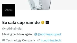 Nothing changes its X name to 'Ee Sala Cup Namde' as promised after RCB beat LSG - the internet goes wild