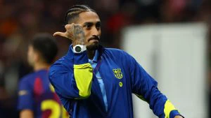 Raphinha set for medical green light ahead of FC Barcelona match against Osasuna: Report
