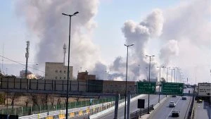 Tehran under pressure: Drones seen over capital, strike hits Ilahi area