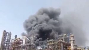 PM Modi's Inauguration of HRRL Rajasthan Refinery Postponed After Fire Incident at Site; No Casualties Reported