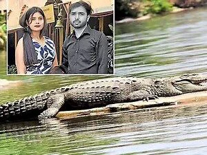 UP: అత్త అంత్యక్రియలకు వెళ్లిన అల్లుడిపై మొసలి దాడి..