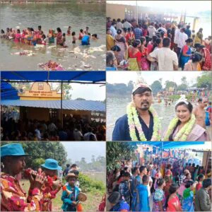 Old Malda-য় বুদ্ধ পূর্ণিমায় দেবকুণ্ডে মুকুট বিসর্জনের ঐতিহ্য, ভিড় নবদম্পতিদের।