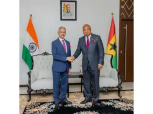 EAM Jaishankar meets Ghana’s FM to boost strategic ties in trade, defence, and technology