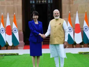 Japan PM Takaichi congratulates PM Modi on 25 years as head of govt, vows stronger FOIP partnership