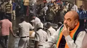 कोलकाता भगदड़ पर शाह ने जताया दुख, रविवार के सभी कार्यक्रम किये रद्द