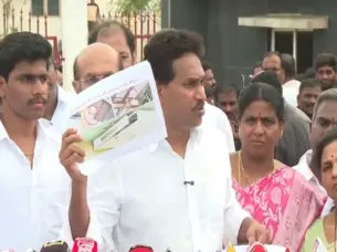 YSRCP chief Jagan Mohan Reddy meets jailed MLA Virupakshi, slams Chandrababu Naidu