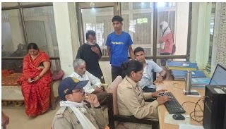 जबलपुर के विजय नगर में टाइल्स शो-रुम में हंगामा, दो पक्षों में टकराव