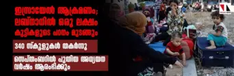 ഇസ്രായേല്‍ ആക്രമണം: 340 സ്‌കൂളുകള്‍ തകര്‍ന്നു; ലബ്‌നാനില്‍ ഒരു ലക്ഷം കുട്ടികളുടെ പഠനം മുടങ്ങും