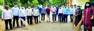 खाद्य निगम में ‌'स्वच्छता ही सेवा अभियान‌' संपन्न