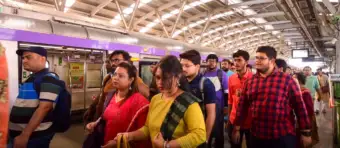 দুর্গাপূজার সময় মেট্রো রেলের নিরাপত্তা ব্যবস্থা জোরদার