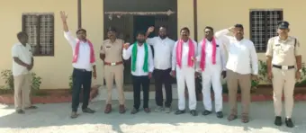 అసెంబ్లీ ముట్టడికి వెళ్తున్న సర్పంచుల అరెస్టు