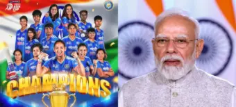8ನೇ ಬಾರಿ ಏಷ್ಯಾಕಪ್ ಚಾಂಪಿಯನ್ ಆದ ಟೀಂ ಇಂಡಿಯಾ; ಮಹಿಳಾ ತಂಡಕ್ಕೆ ಮೋದಿ, ಮುರ್ಮು ಶುಭಾಶಯ