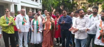 हा लोकशाहीचा विजय.दीप्ती चवधरी;कॉंग्रेस भवन मध्ये विजयोत्सव