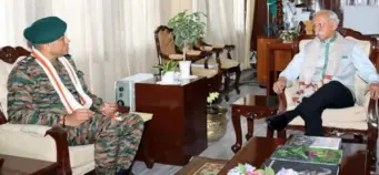 Arunachal Pradesh Governor, 4 Corps GOC hold talks on border security & welfare initiatives