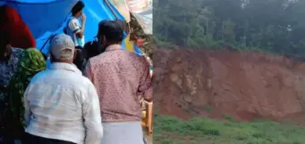 അടിമാലി മണ്ണിടിച്ചില്‍:നഷ്ടപരിഹാര തുക നല്‍കാമെന്ന് എംഎല്‍എ ഉറപ്പ് നല്‍കി; പട്ടിണി സമരം അവസാനിപ്പിച്ച്‌ ദുരന്തബാധിതര്‍