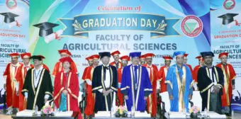 Graduation ceremony held for agriculture students at SOA