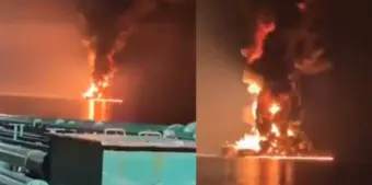 ईरान की समुद्री सीमा में LPG टैंकर पर मिसाइल हमला, 28 भारतीय क्रू सदस्य सुरक्षित