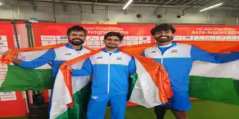 Asian Para Games: India Sweeps Men's T63 High Jump, Shailesh Kumar Wins Gold, Varun Bhati Silver and Rahul Bronze