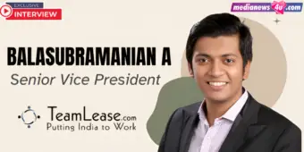 Digital Marketing, Ad-Tech and OTT drive media hiring recovery:  Balasubramanian A, TeamLease Services
