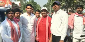 फतेहपुर में दशहरा मिलन समारोह, पूर्व डीआईजी रामतीर्थ परमहंस ने दिया सामाजिक एकता का संदेश
