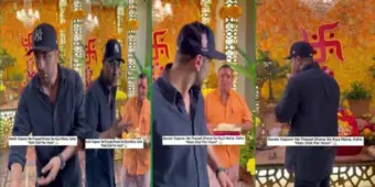 গণেশ পূজোর প্রসাদ প্রত্যাখ্যান করে তীব্র ট্রোল হচ্ছেন অভিনেতা রণবীর কাপুর ; নেটিজেনরা বলছেন : "ওদের কাছে ধর্ম হল ব্যবসা"