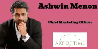 Art of Time appoints Ashwin Menon as Chief Marketing Officer