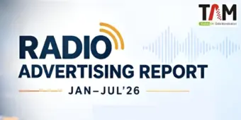 Radio Advertising gains 1.2% in Jan-Jul 2026; Maruti Suzuki India tops Advertisers: TAM AdEx Report