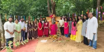 Bakul Foundation's Tree Ganesh Puja Demonstrates Eco-Friendly Celebration & Deeper Bond With Nature