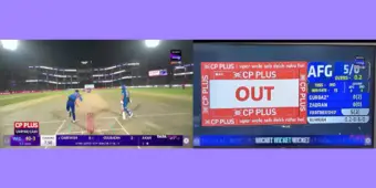 CP PLUS takes 'Upar Wala Sab Dekh Raha Hai' to the heart of cricket with third umpire and Umpire Cam Association