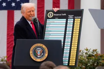 Trump Imposes Double-Digit Tariffs on Dozens of Countries as His 10% Levies Are Set to Expire Today