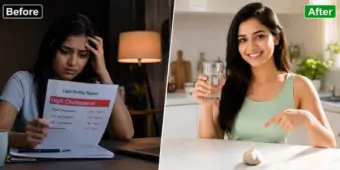 नसों की ब्लॉकेज और हाई कोलेस्ट्रॉल से बिना दवाई चाहिए छुटकारा?  तो आज ही नोट कर लीजिए रसोई में रखी इस एक चीज़  को खाने का सही तरीका!