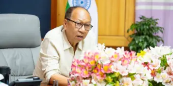 Manipur CM Khemchand Singh leaves for Delhi to attend Viksit Bharat conference