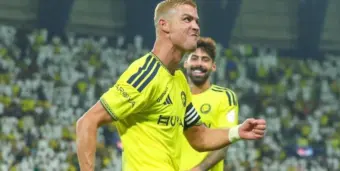 Cristiano Ronaldo Records Stunning Flick to Guide Al-Nassr to 2-1 Win Over Al-Taawoun