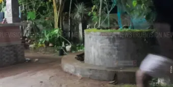 കോട്ടൂര്‍ പഞ്ചായത്തില്‍ വീടിന്റെ കുടിവെള്ള കിണര്‍ ഇടിഞ്ഞുതാണു