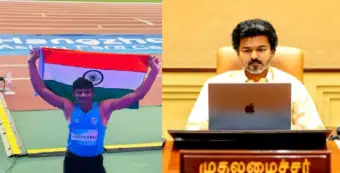 ஆசிய பாரா விளையாட்டு; தங்கம் வென்ற தமிழக வீரர் சோலைராஜுக்கு ரூ.75 லட்சம் ஊக்கத்தொகை; முதல்வர் விஜய்அறிவிப்பு ..!