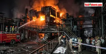 रामगढ़: स्पंज आयरन फैक्ट्री के पावर प्लांट में ब्लास्ट के बाद आग, 3 इंजीनियरों की दर्दनाक मौत, 1 मजदूर गंभीर