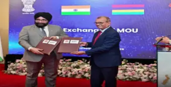 இந்தியா - மொரிஷியஸ் இடையே 5 ஆண்டுகளுக்கு எண்ணெய், எரிவாயு ஒப்பந்தம் கையெழுத்து..!