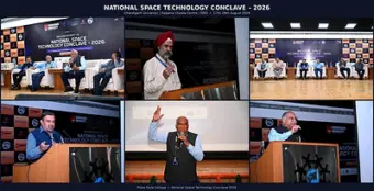 Artificial Intelligence, Quantum Tech to Power India's Next-Gen Satellites and Strengthen National Security: ISRO Experts at National Space Technology Conclave 2026