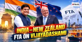 India-New Zealand FTA to Take Effect on Vijayadashami; New Opportunities for Indian Exporters