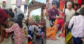 ଶ୍ରାବଣ ଶେଷ ସୋମବାରରେ ବଡ଼ ଦୁର୍ଘଟଣା, ଜଳାଭିଷେକବେଳେ ସିଂହେଶ୍ୱର ଧାମରେ ଦଳାଚକଟା
