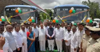 ಮೊಳಕಾಲ್ಮುರು ಜನತೆಗೆ ಗುಡ್ ನ್ಯೂಸ್: ನೂತನ KSRTC ಬಸ್ ನಿಲ್ದಾಣಕ್ಕೆ ಸಚಿವ ಟಿ.ರಘುಮೂರ್ತಿ ಚಾಲನೆ