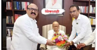 शरद पवारांनी घेतली जिल्ह्यातील शेती परिस्थितीची माहिती