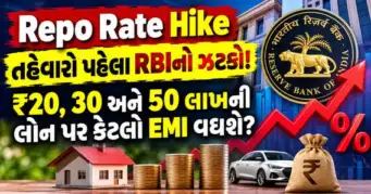 Repo Rate Hike: તહેવારો પહેલા RBIનો ઝટકો! ₹20, 30 અને 50 લાખની લોન પર કેટલો EMI વધશે?